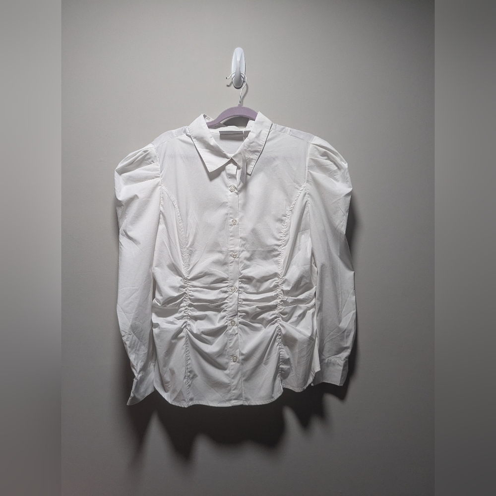 New York & Company white blouse
